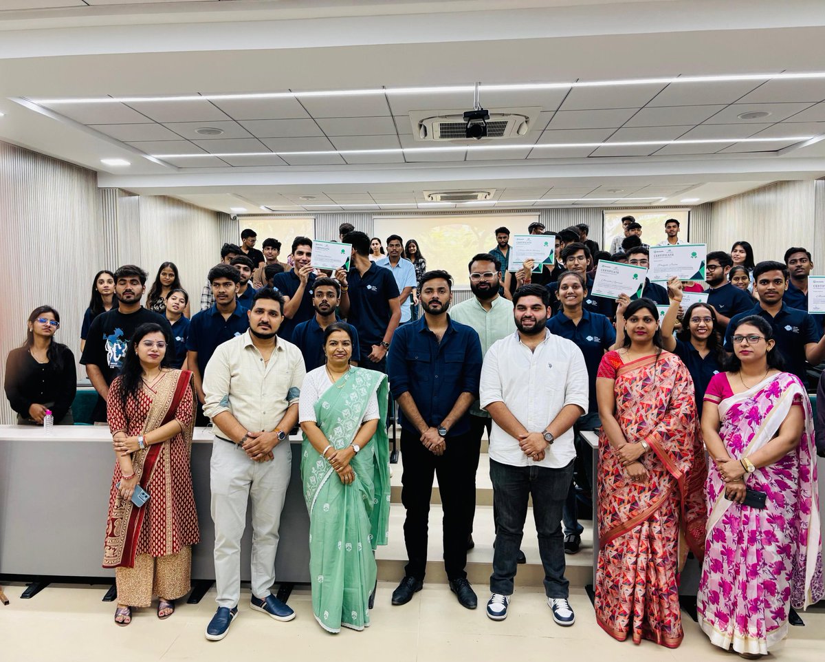 JecrcCollegeACM's tweet photo. Shaping the Future with GenAI!
JECRC College’s ACM Student Chapter, in collaboration with WorkSkills, hosted a hands-on workshop on Generative AI &amp; Prompt Engineering, where imagination met intelligence and ideas came alive! 

#JECRC #GenAI #PromptEngineering #AIWorkshop https://t.co/HYMM6s7bhp