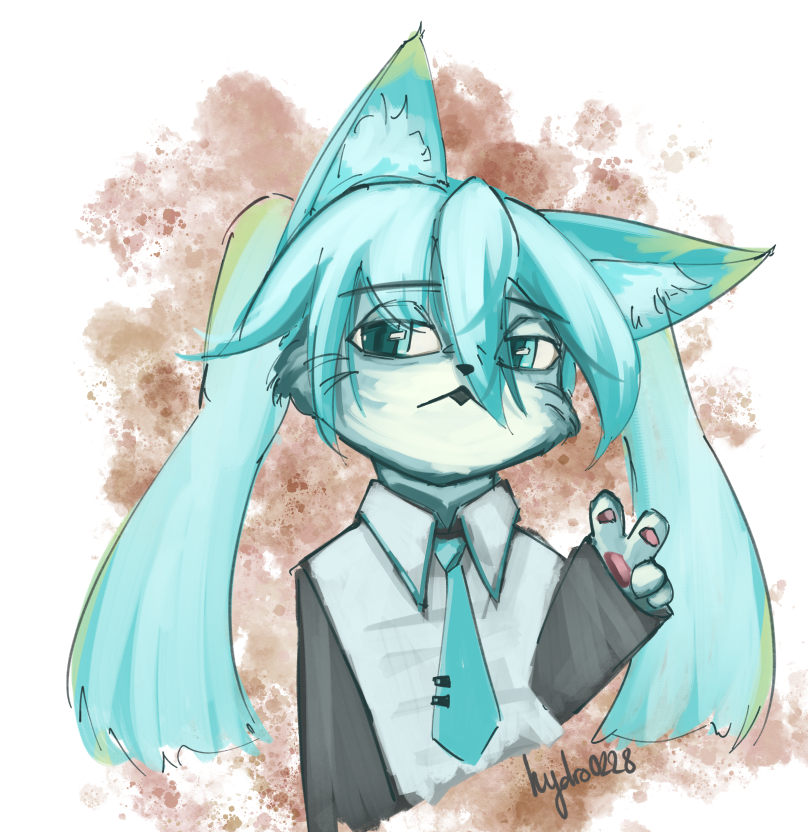 hydro0228's tweet photo. Day 9: Cat
#Inktober #HatsuneMiku https://t.co/GFW1dVwecb