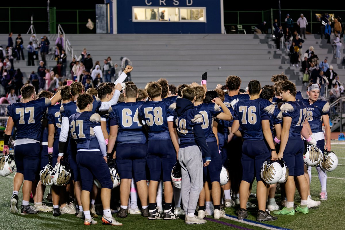 Great win tonight!
<a href="/CRSFootball/">CR South Football</a> 
<a href="/CJSzydlik/">CJ Szydlik</a>