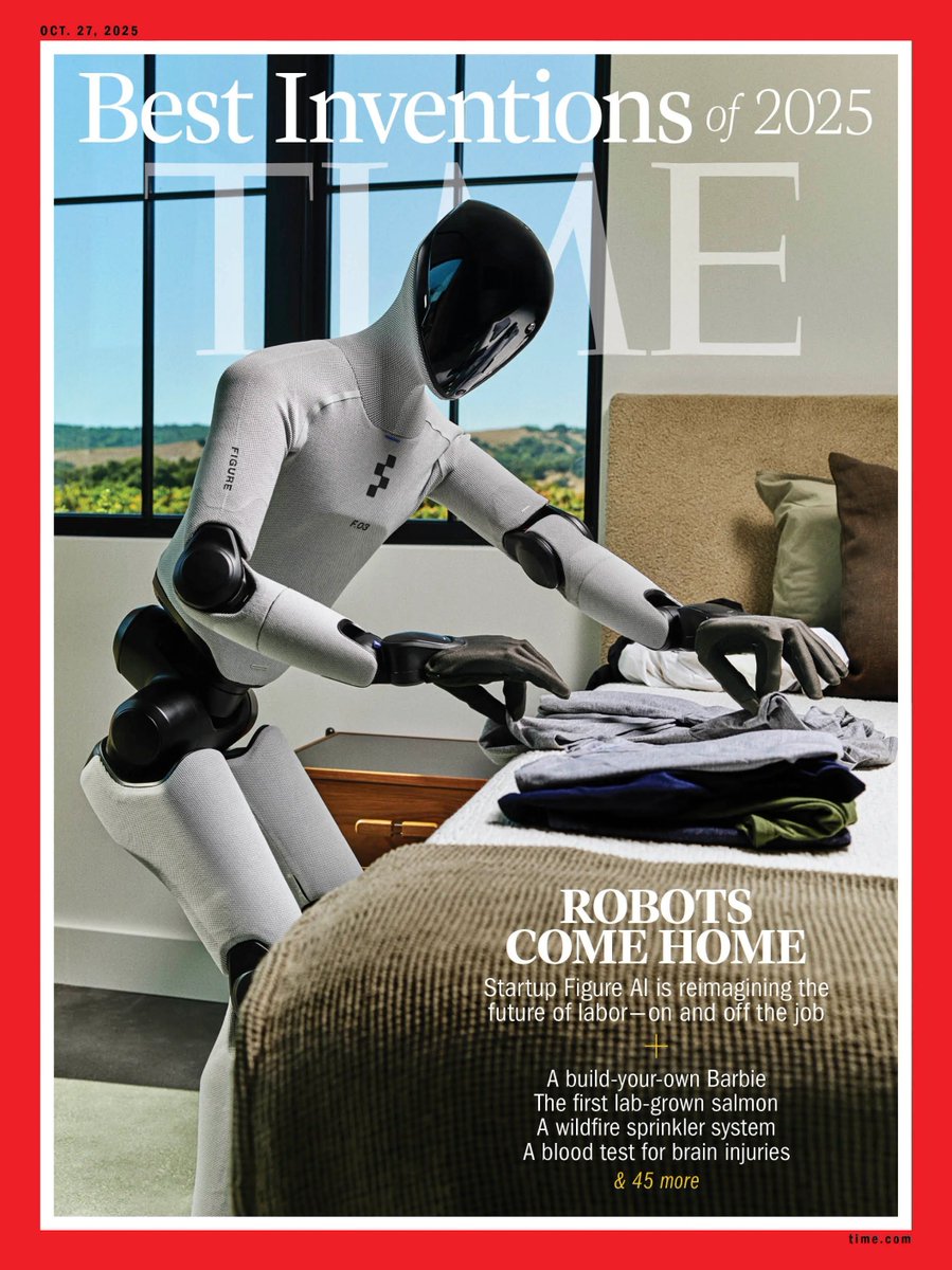 今回のTIME誌の表紙、好きですね。

ロボットが自然と、家庭、オフィス、工場といった場所で人間と共に生活し、共に働くことができるようになる未来がもうすぐそこまできています。