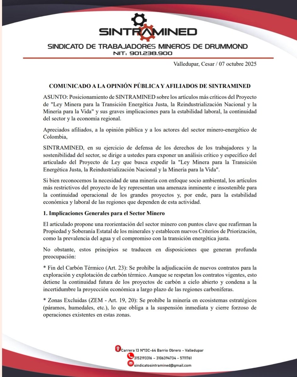 Voces del carbón tweet media