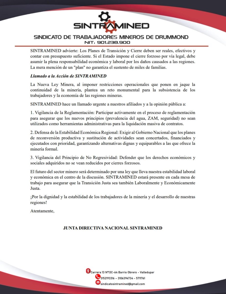 Voces del carbón tweet media