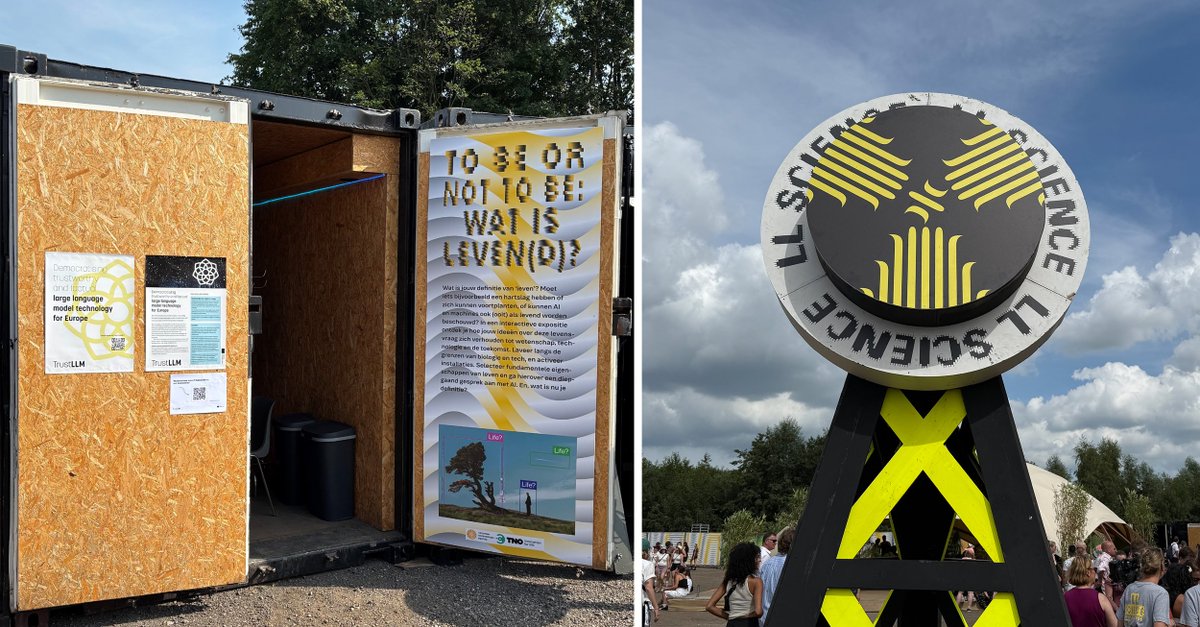TrustLLM_'s tweet image. 🎪 In August, TrustLLM joined Lowlands Festival! We met the crowd for real talk on trust, privacy &amp;amp; Dutch LLMs. More insights soon! #TrustLLM #LLScience #GenAI #AIethics #LowlandsFestival #ScienceCommunication #TNO #HumanCenteredAI