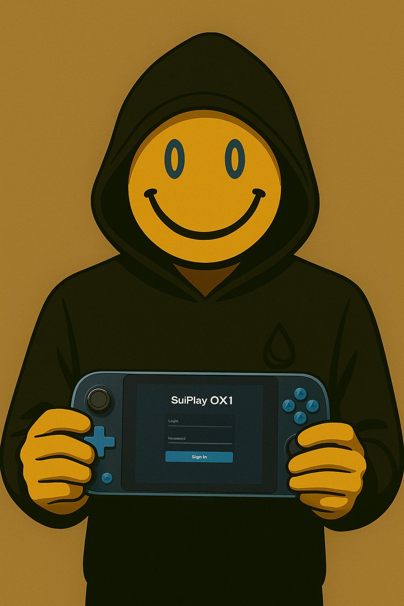 First time seeing a device like this 👀🎮
Amazing for gaming and it even has a wallet built in!
Powered by <a href="/SuiNetwork/">Sui</a>  💪
This is the future! 
<a href="/PLAYTR0N/">PLAYTRON</a> 
#GameFi #SuiNetwork #Web3