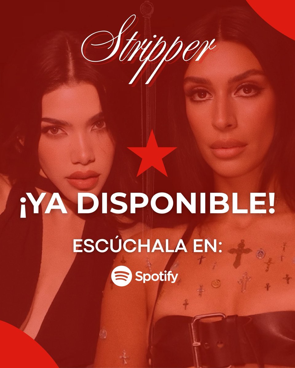 KeninisMxOFC's tweet photo. “STRIPPER”, la colaboración de SEVDALIZA y Kenia OS, ya está disponible en todas las plataformas digitales.

🔗: https://t.co/7DKO4q7nOF https://t.co/6Dwt5KoD7t