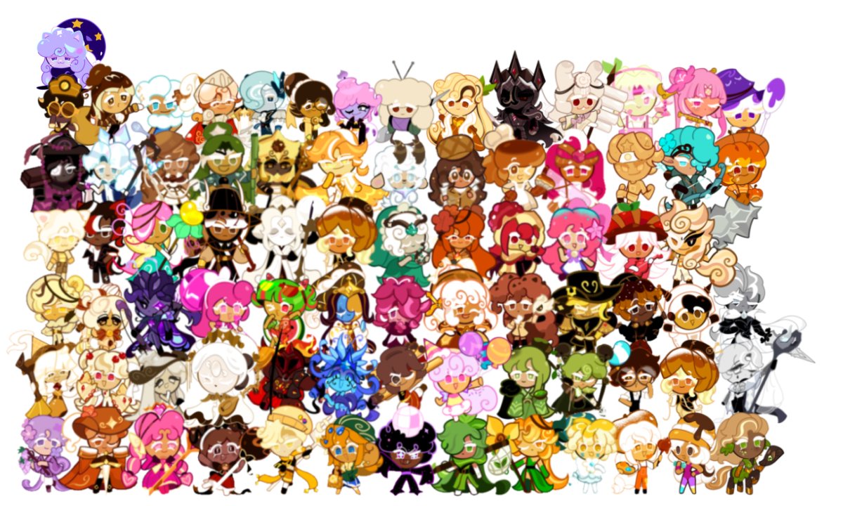 Randomjely's tweet image. They're growing! 🥹

#cookierunkingdom #cookierunoc #cookierun #oc