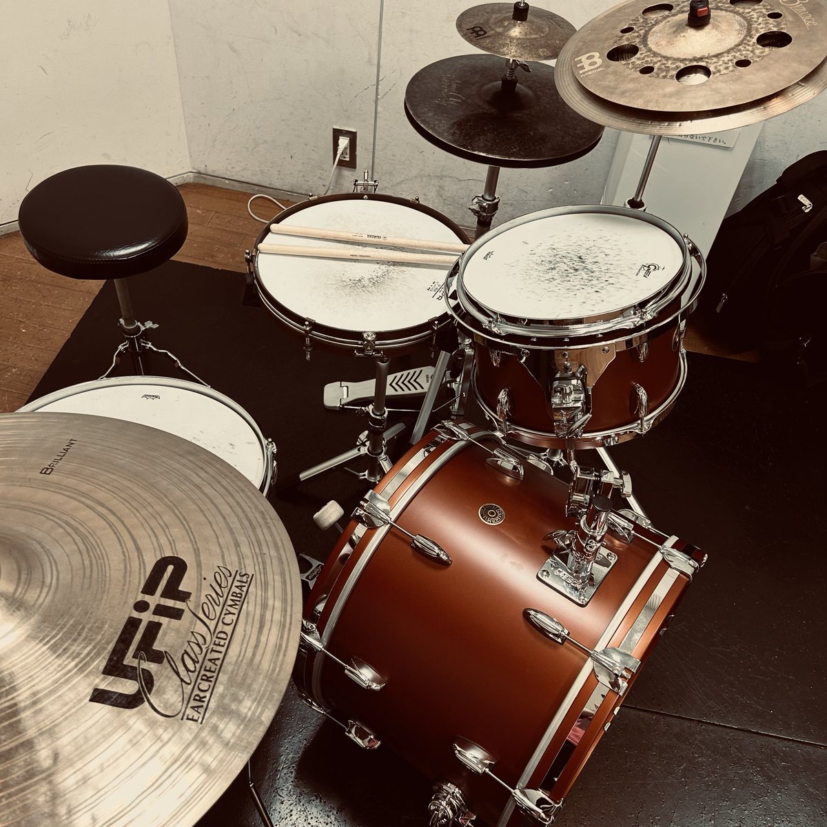 kanokamui's tweet photo. ドラムの日！最近出番の少ないUFIPの22をアップ。もっと使いたいんだけどねー。

#ドラムの日 #ufip https://t.co/8k1vvErKaJ