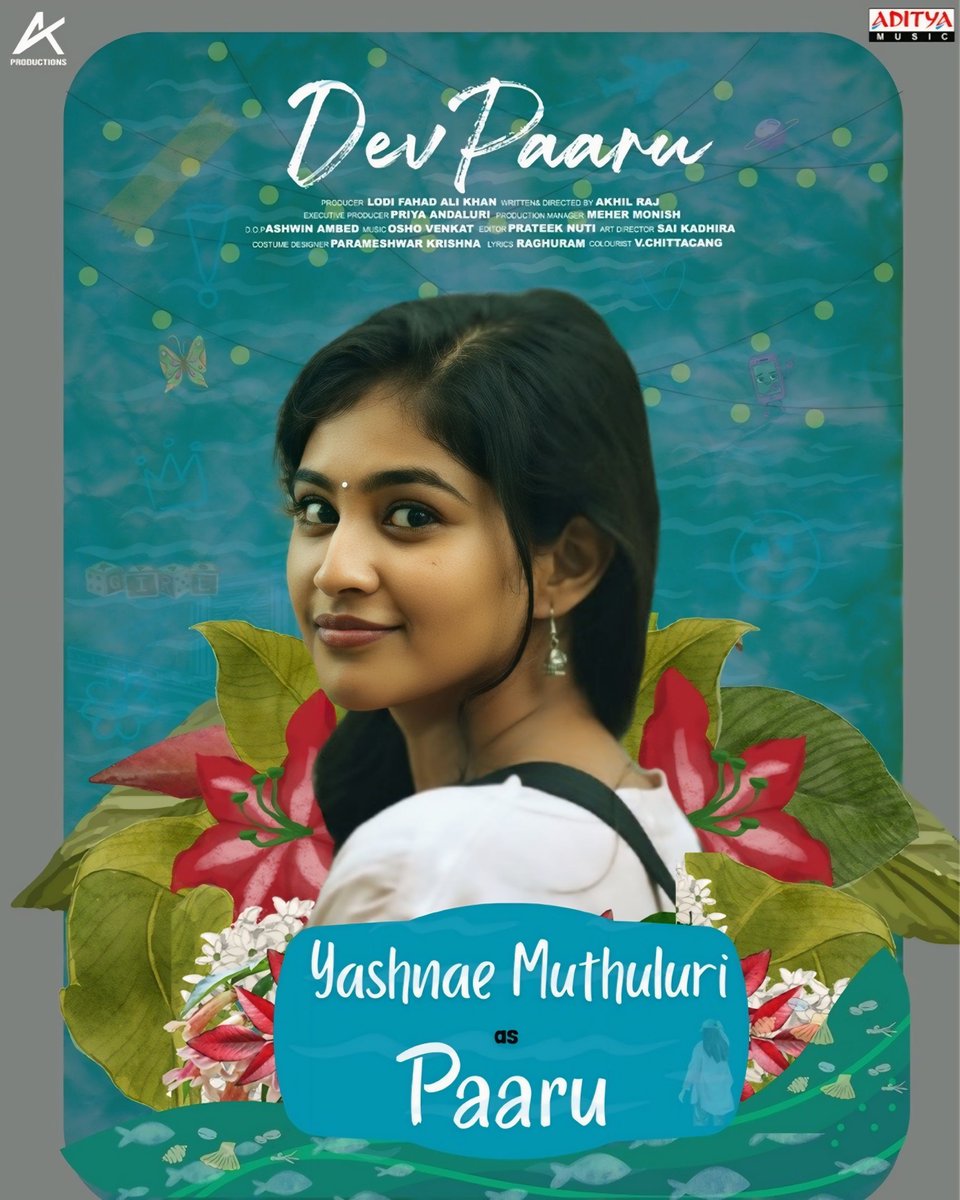 adityamusic's tweet photo. Introducing the beautiful @yashnamuthuluri as #Paaru, in the soulful world of #DevPaaru.💫

Teaser - 2 ▶️ https://t.co/0C8PRyKaih

@minhazrumi999 @AKHILRaj0625 @alikhan36749 @ashwinambed @osho_venkat @AndaluriPriya @Dheeraj_Bandi7 @Tanuja__M #PrateekNuti #AKProductions @adityamusic