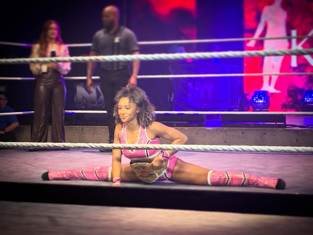 hi5_wrestling's tweet image. #NXTColumbus Results:
Trick Williams def. Shiloh Hill
Candice LaRae def. Kendal Grey
Los Americanos def. Chase U
Kelani Jordan def. Thea Hail
DIY def. DarkState
Omos def. Lexis King
ZaRuca def. Fatal Influence
Ethan Page def. Myles Borne
Ricky Saints def. Briggs, Oba &amp;amp; Je’Von