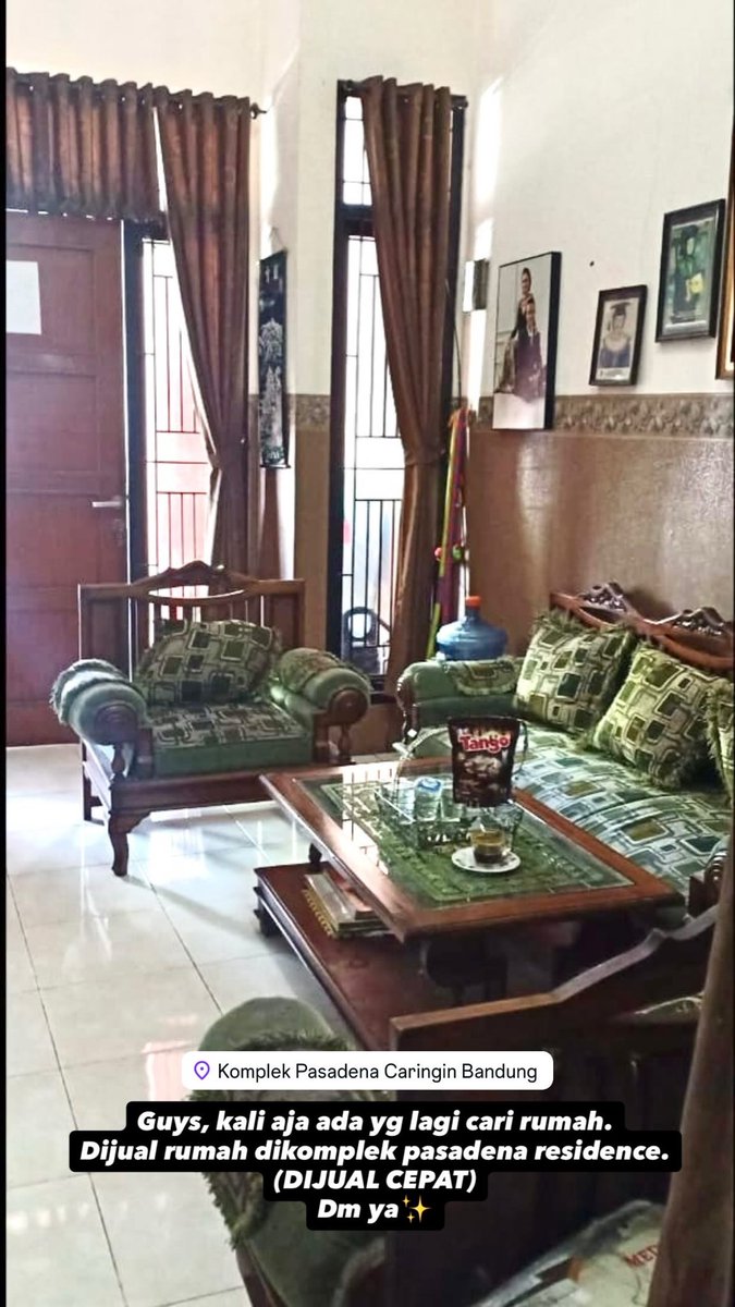 X please do your magic izin jual rumah ya; sangat strategis kemana mana. LT 90m2
Sudah SHM ya, yuk beli yuk 🙏🏼