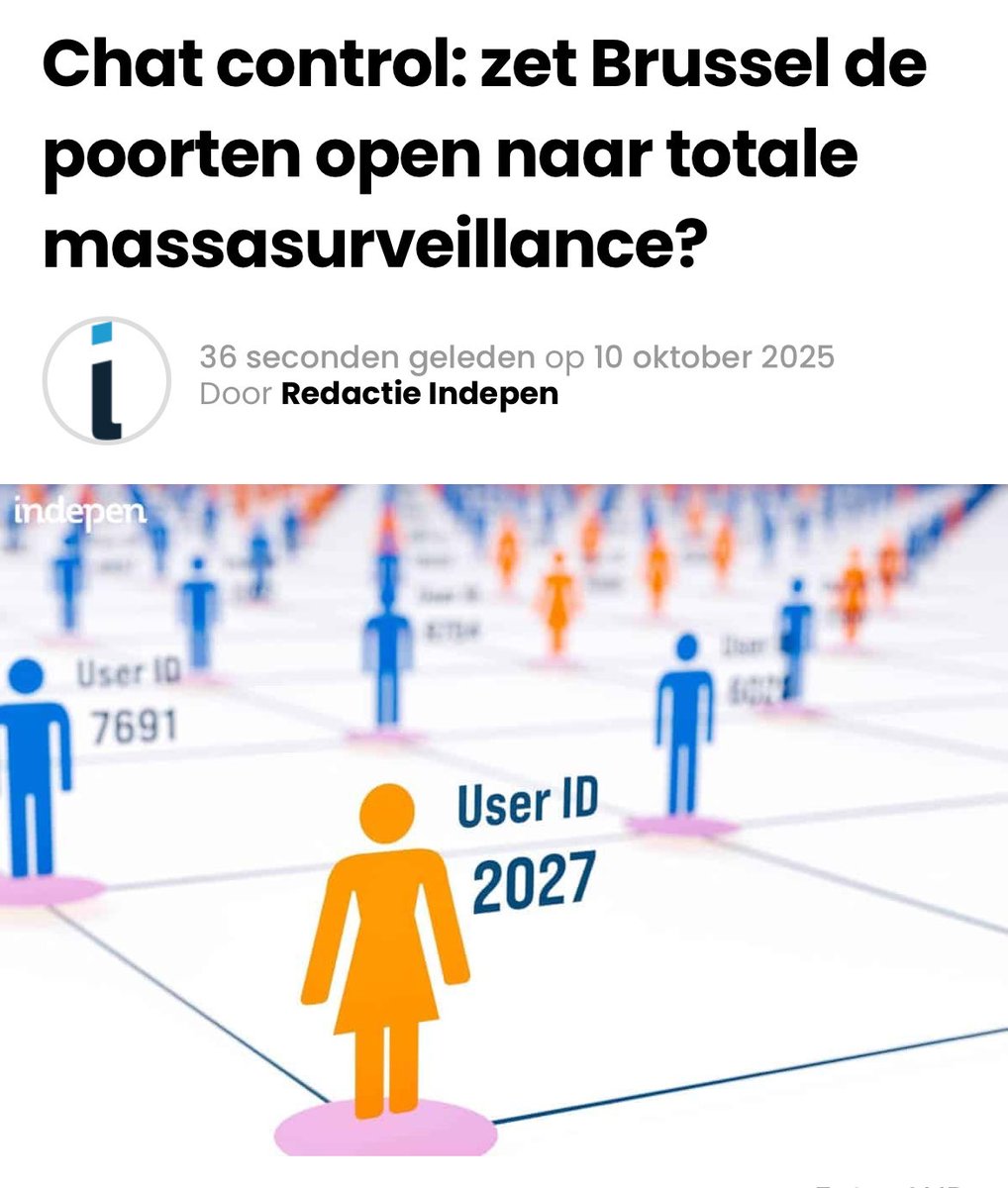 Vrijwel wekelijks komen er uit Brussel nieuwe voorstellen en/of aanpassingen om de Europeaan verder te muilkorven qua vrijheden en privacy. Van de zesde anti-witwasrichtlijn die financiële transacties tot in detail bewaken en de Digital Services Act (DSA) die de vrijheden op