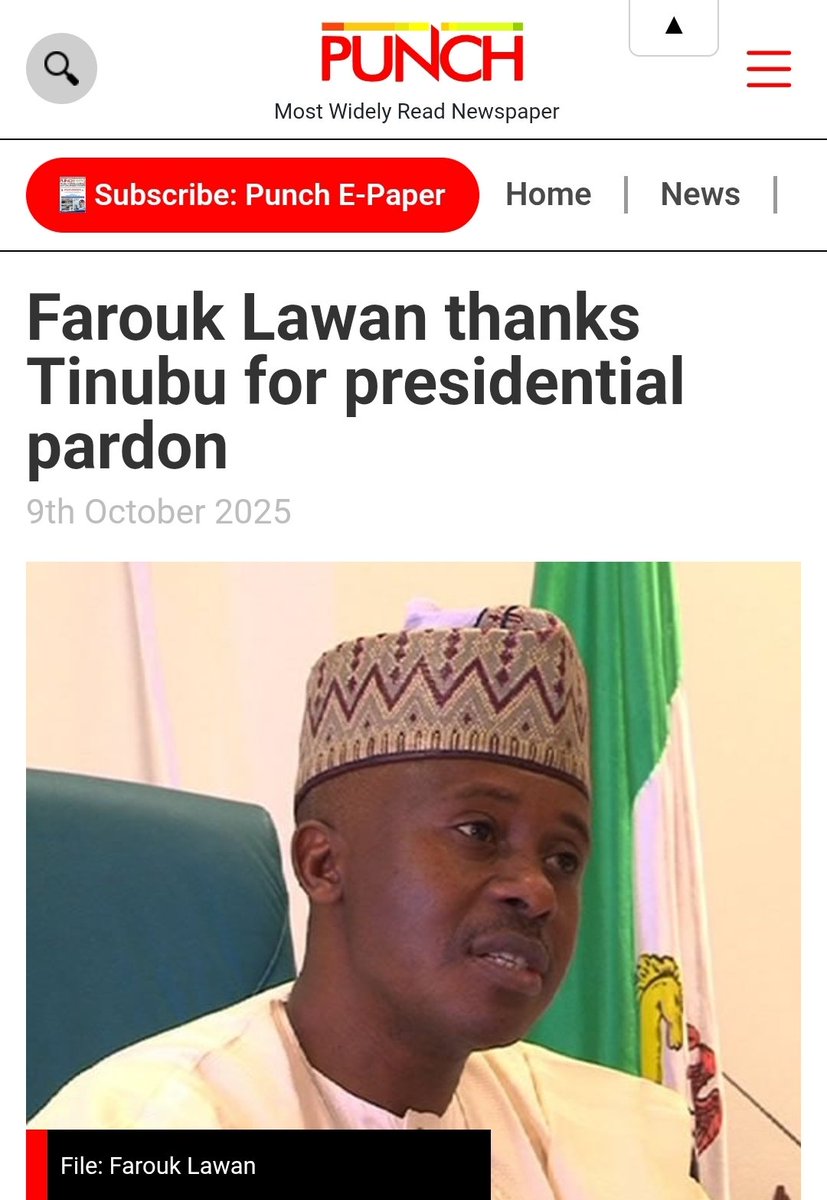 DeeOneAyekooto's tweet photo. “To a fatherly, compassionate, and decisive political leader, His Excellency, President Bola Ahmed Tinubu, GCFR, God, and history shall remember you.

“Mr President has cast a warm blanket over me, pulling me back from the harshness of yesterday’s cold. A day like this is not for a long treatise.

“I lie, prostrate utterly humble in my heart and entire being, grateful for the mercy which Allah (SWT), through Mr President and my country, have shown me.”