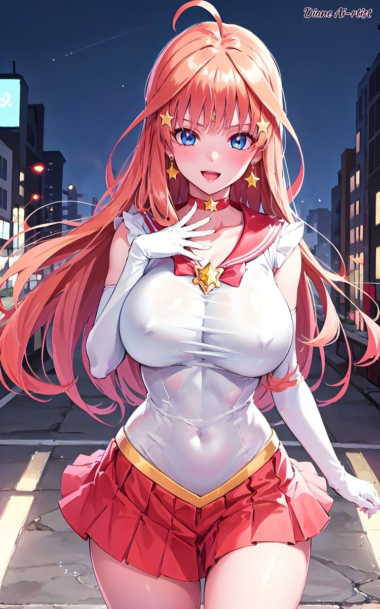 Pinkame56272174's tweet photo. Itsuki Nakano (Sailor Moon Cosplay)
By Diane Ai-rtist
#ItsukiNakano #gotoubunnohanayome #TheQuintessentialQuintuplets #lasquintillizas #Harem #Anime #SailorMoon #SailorSenshi #MahouShoujo #MagicGirls #SexyCharacter #AiArt https://t.co/TrO7oIgXpC