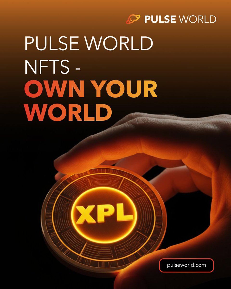 ✨ Pulse World NFTs = avatars + ownership in the metaverse. 
Discover more 👉 info.pulseworld.com/architecture/p…

#PulseWorld #NFT #Web3 #XPL