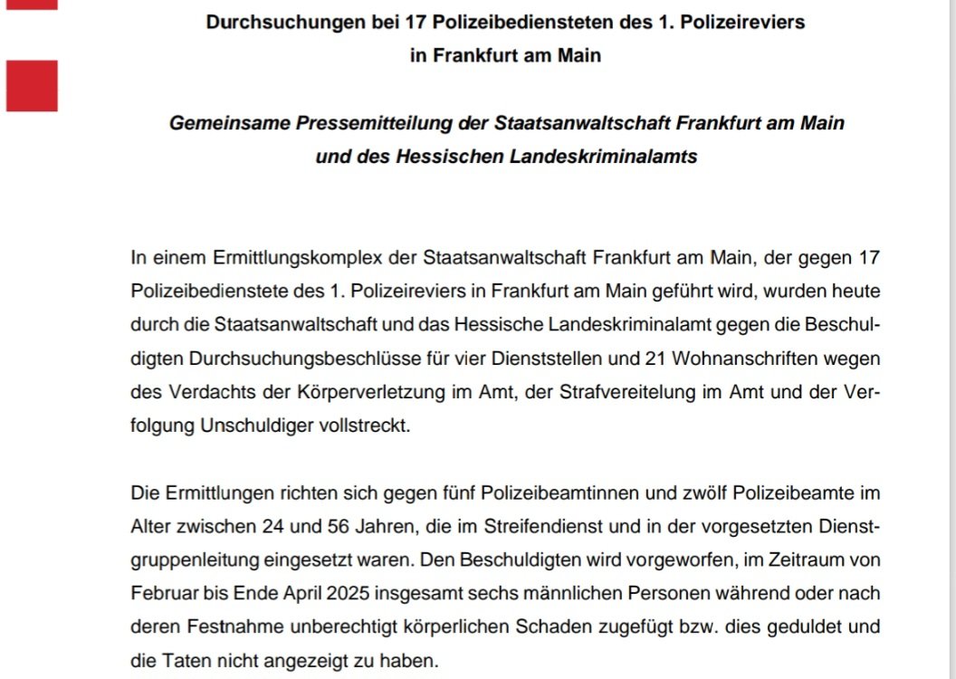 konradlitschko's tweet image. NSU 2.0, Chatgruppe Itiotentreff - nun schon wieder das 1. #Polizeirevier #Frankfurt: Gerade Razzien gegen 17 Polizeibeamte, die im Frühjahr gegen 6 Personen "unberechtigt" Gewalt ausgeübt und dies mit Anzeigen wegen Widerstands vertuscht haben sollen.