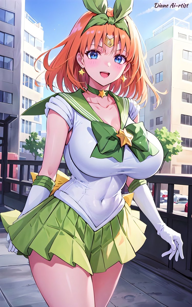 Pinkame56272174's tweet photo. Yotsuba Nakano (Sailor Moon Cosplay)
Part: 1
By Diane Ai-rtist
#YotsubaNakano #gotoubunnohanayome #TheQuintessentialQuintuplets #lasquintillizas #Harem #Anime #SailorMoon #SailorSenshi #MahouShoujo #MagicGirls #SexyCharacter #AiArt https://t.co/LhAOtiMj9a