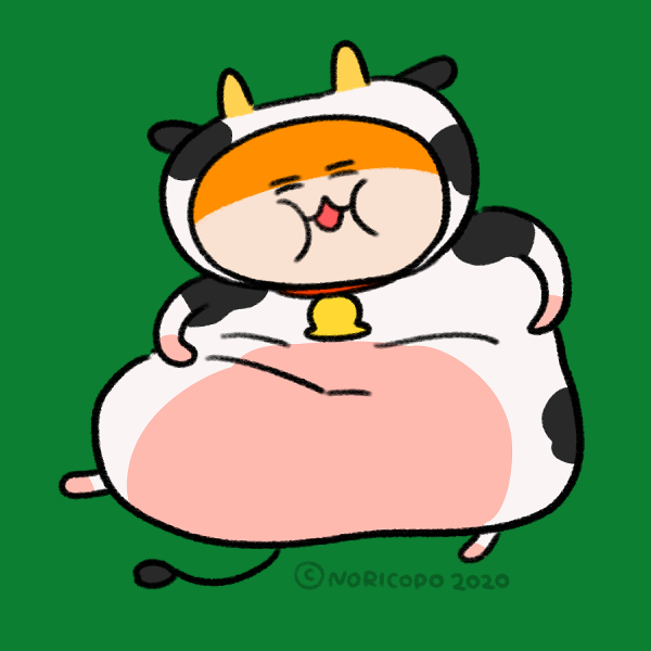 クソハムちゃん（ウシの姿）