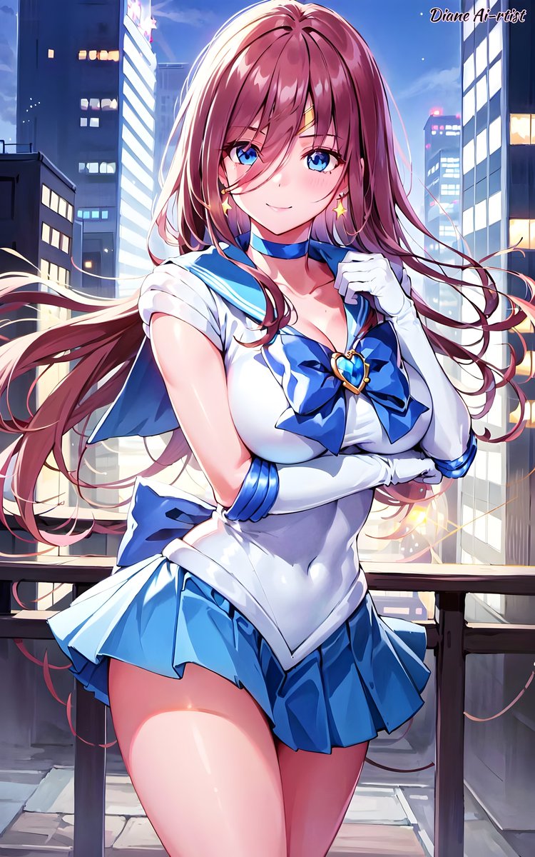 Pinkame56272174's tweet photo. Miku Nakano (Sailor Moon Cosplay)
By Diane Ai-rtist
#MikuNakano #gotoubunnohanayome #TheQuintessentialQuintuplets #lasquintillizas #Harem #Anime #SailorMoon #SailorSenshi #MahouShoujo #MagicGirls #SexyCharacter #AiArt https://t.co/ImtAP3bHEu