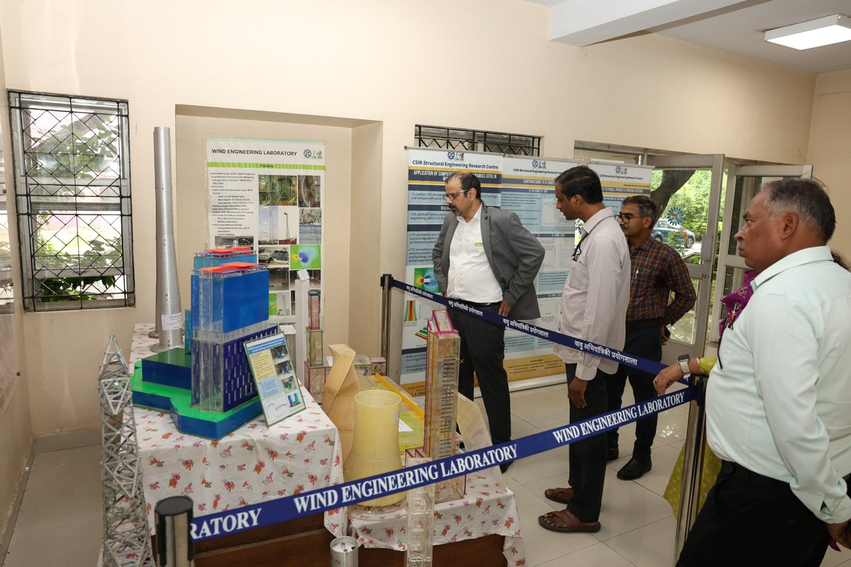 csir_serc's tweet image. Visits of Faculty, Students & Research Scholars from various academia on 08 October 2025