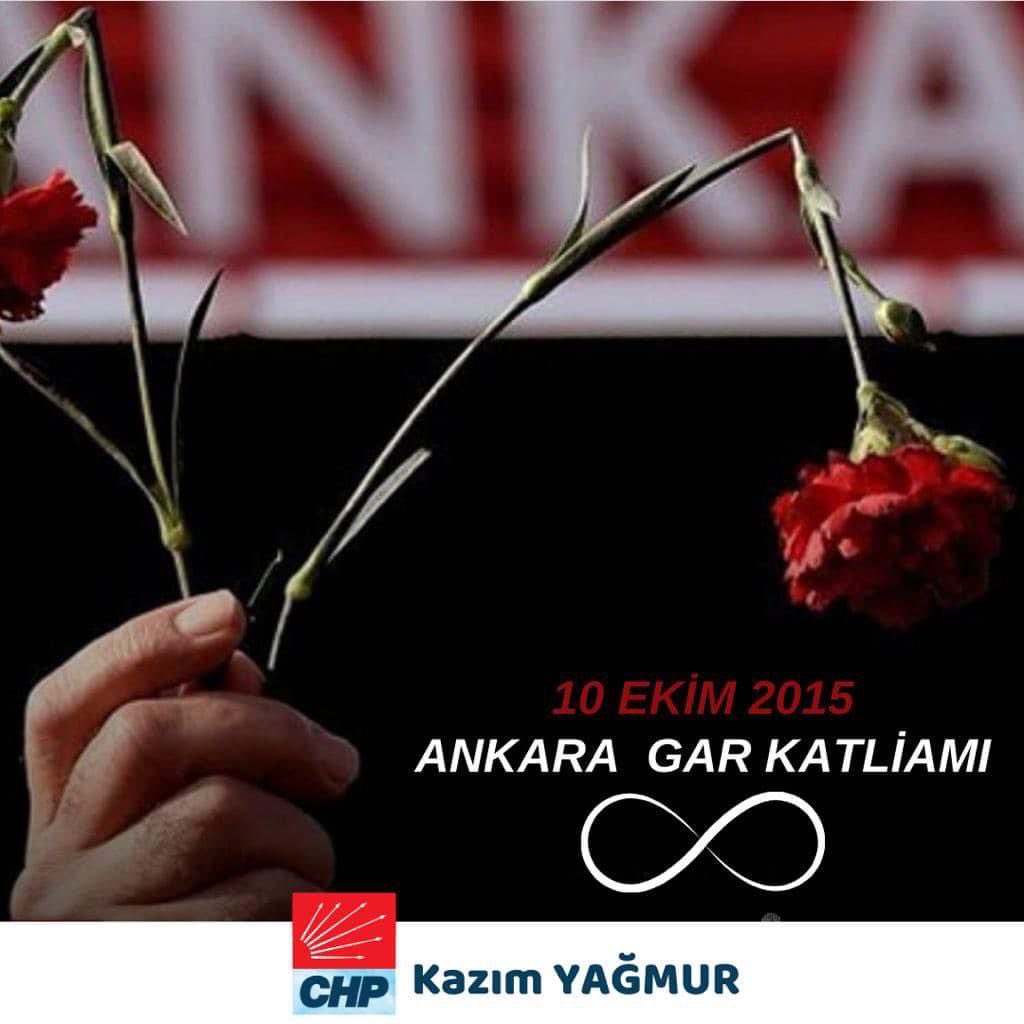 Ankara Tren Garı’nda yitirdiğimiz canların anısına…
Barış, emek ve özgürlük umuduyla bir araya gelen o güzel insanları saygı, özlem ve hüzünle anıyorum.🕊️🥀

#10Ekim 
#AnkaraGarKatliamı