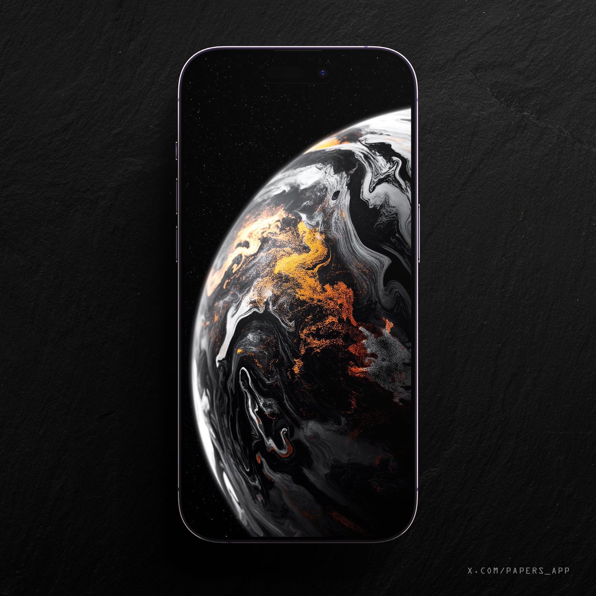 Papers_app's tweet image. This wallpaper is Absolute Fire 🔥