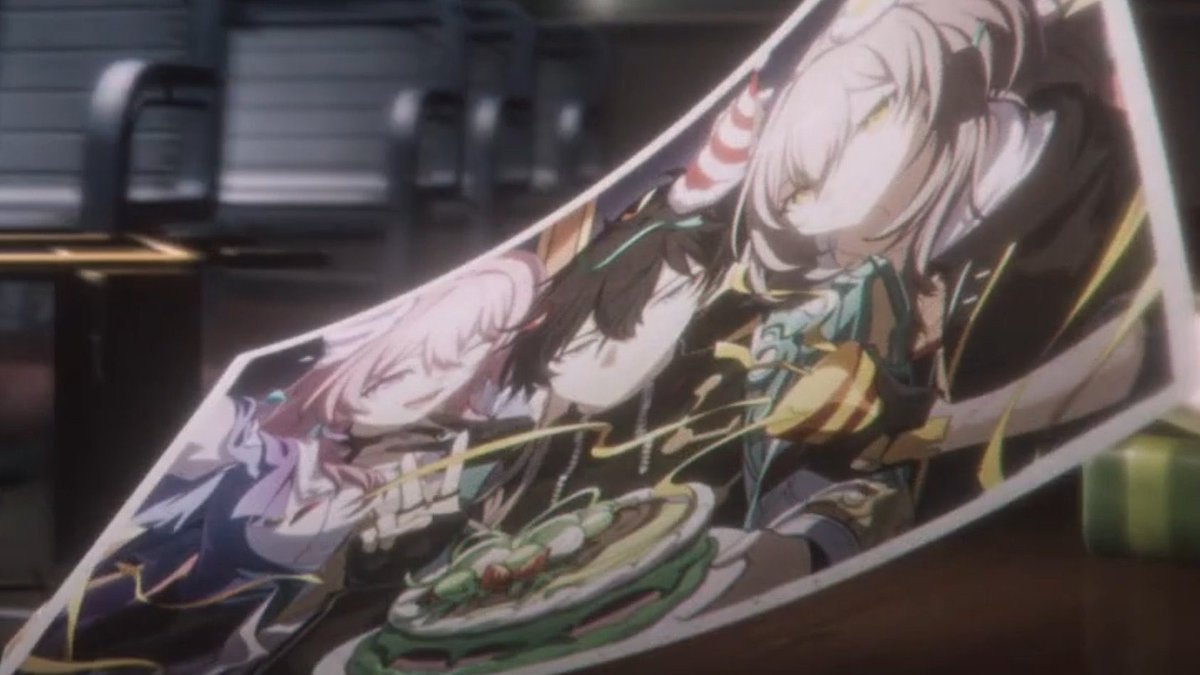 cinzivn's tweet image. they're celebrating his birthday. @honkaistarrail I will never forgive you for not making birthday arts it's on sight for you
