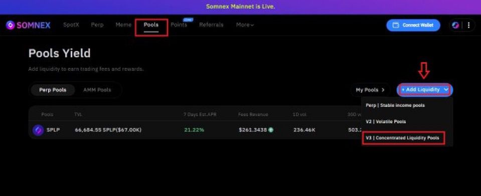 desola__xn's tweet photo. good morning fam..

i promised to share my full liquidity play on @Somnia_Network DeFi platforms for the liquidity program. 

you can be in loss if you don't follow the right strategy, follow up close:

- SOMNEX

the verified pool is SOMI/USDC.e V3, to position:

- go to:  https://t.co/YPd6I8CSIp
- connect wallet and click "pool" 
- click on add liquidity 
- choose V3, reconnect wallet on the new page.

- search for somi/usdc pair.
- select fee tier (% you will earn in fees).
- select a price range 
- put the value you want and sign txn.

more deets on price range:
- your funds sits only inside the range you select, you earn fees when trades happen at the price range you selected.

- if the price is higher or lower than the range you selected, your fees pauses until it returns to the price range.

My strategy:
- i use narrow and common range for unstable pairs like somi/usdc for higher fees.

- i use wider range for stable pairs.
