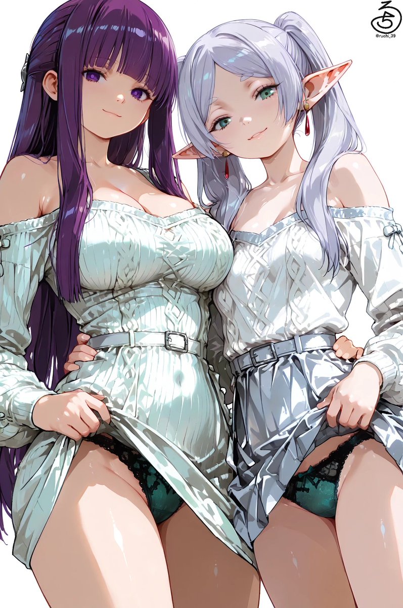 ruchi_39's tweet image. ニィ😏
#Frieren
#フリーレン
#フェルン