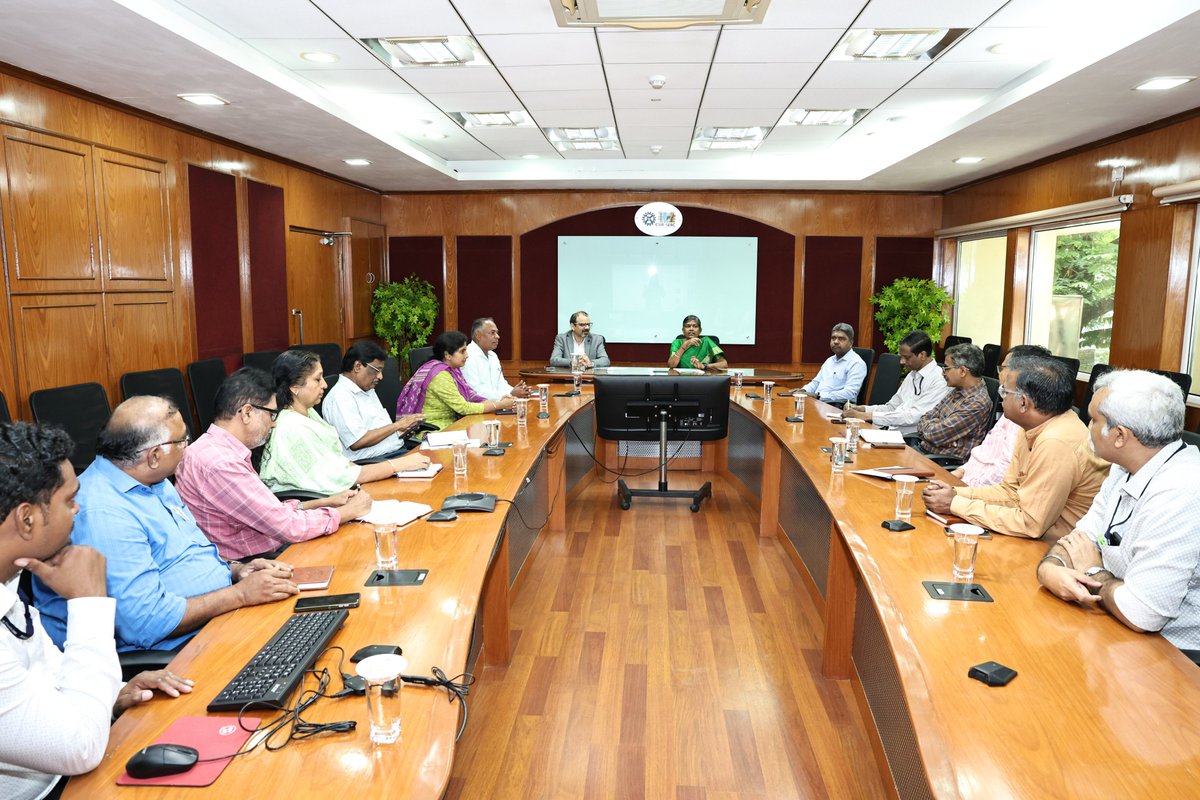 csir_serc's tweet image. Dr. Shivakumar Kalyanaraman, CEO, ANRF, interacted with Leaders from R&D and academic organisations and briefed on ANRF Schemes and Funding Opportunities