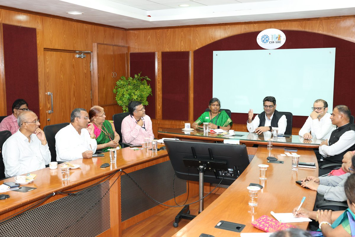 csir_serc's tweet image. Dr. Shivakumar Kalyanaraman, CEO, ANRF, interacted with Leaders from R&D and academic organisations and briefed on ANRF Schemes and Funding Opportunities
