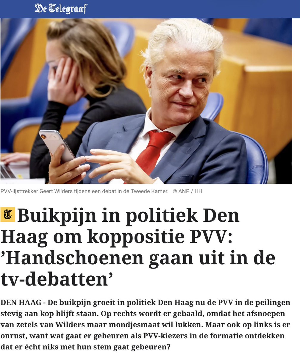 Geert Wilders tweet media