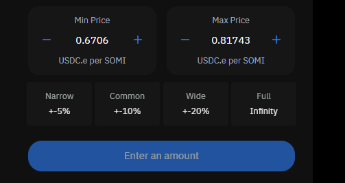 desola__xn's tweet photo. good morning fam..

i promised to share my full liquidity play on @Somnia_Network DeFi platforms for the liquidity program. 

you can be in loss if you don't follow the right strategy, follow up close:

- SOMNEX

the verified pool is SOMI/USDC.e V3, to position:

- go to:  https://t.co/YPd6I8CSIp
- connect wallet and click "pool" 
- click on add liquidity 
- choose V3, reconnect wallet on the new page.

- search for somi/usdc pair.
- select fee tier (% you will earn in fees).
- select a price range 
- put the value you want and sign txn.

more deets on price range:
- your funds sits only inside the range you select, you earn fees when trades happen at the price range you selected.

- if the price is higher or lower than the range you selected, your fees pauses until it returns to the price range.

My strategy:
- i use narrow and common range for unstable pairs like somi/usdc for higher fees.

- i use wider range for stable pairs.