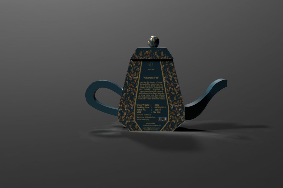 pix_xolo's tweet image. Would u mind rating this tea packaging design I created?🙃
Task details- an Indian brand selling tea leaves that should resemble the royal era and something that&apos;s been going on for ages..
#graphicdesign #packagedesign #adobe 
Built using @Adobe illustrator and dimension.