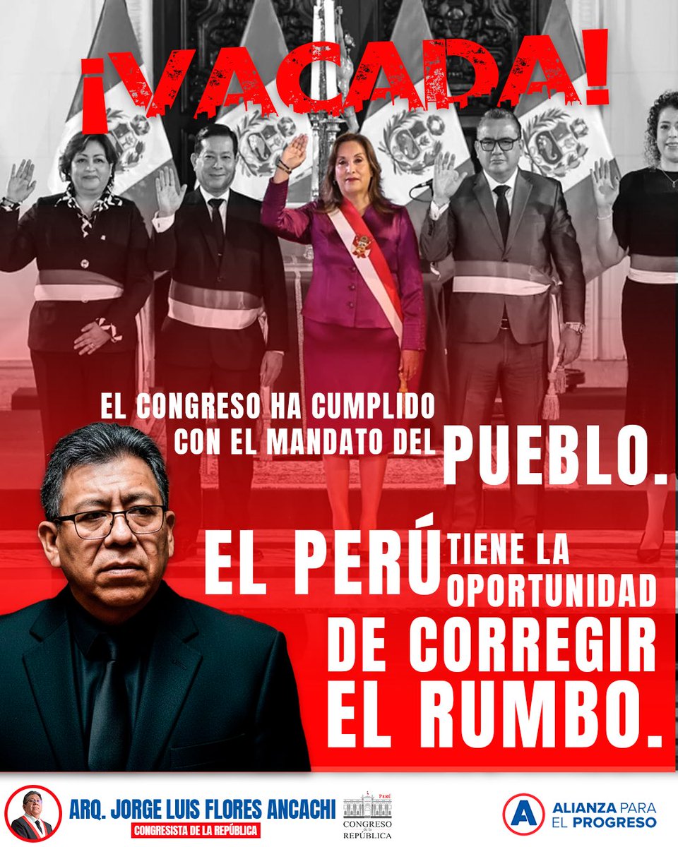 Congresista Flores Ancachi, Jorge tweet media