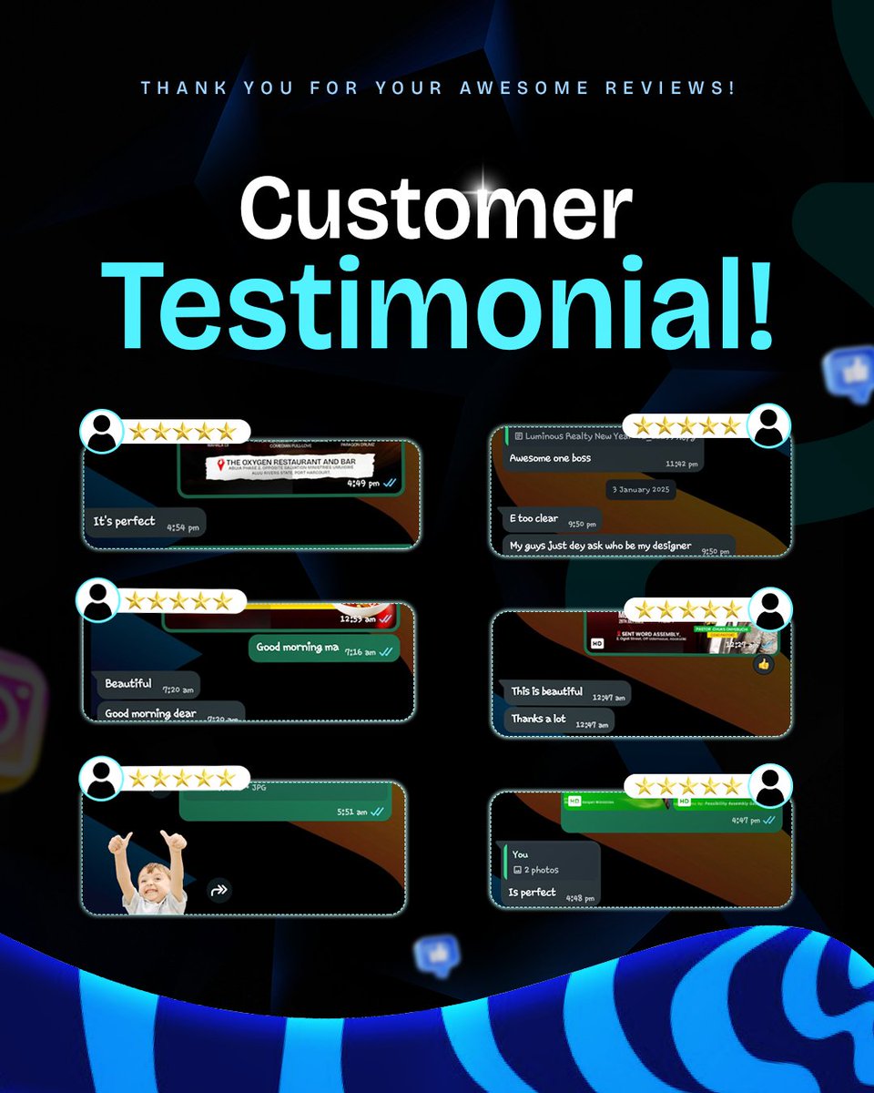 samtexhub's tweet photo. Client love! ❤️
We're beaming with gratitude for your incredible reviews! Thanks for trusting us & for your kind words.
We're committed to keeping the good vibes going!
#clientappreciation #gratitude #testimonial #samtex #samtexhub #design https://t.co/bOdca0LcCw