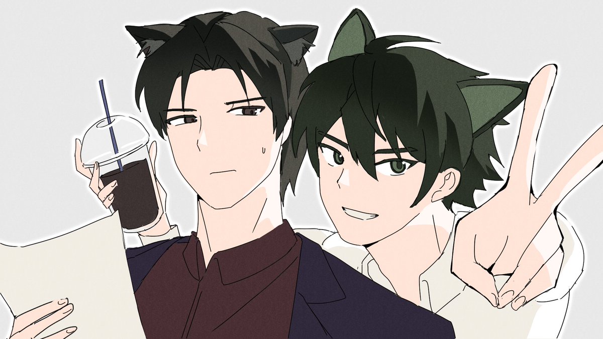 guroasan's tweet image. #질풍기획
#request
영원히 고통받는 치삼씨와 사고뭉치 병철이
하지만 솔직히 치삼씨도 즐기는 것 같습니다