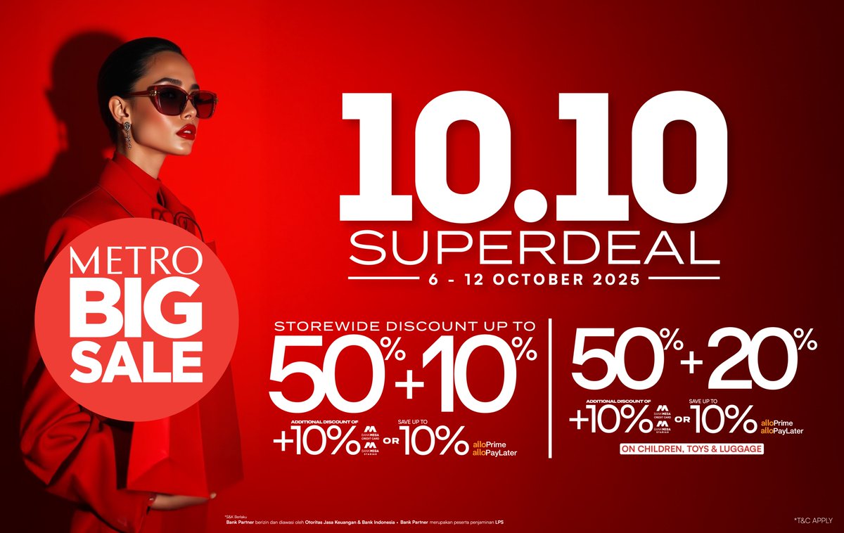 METRO Dept. Store tweet media