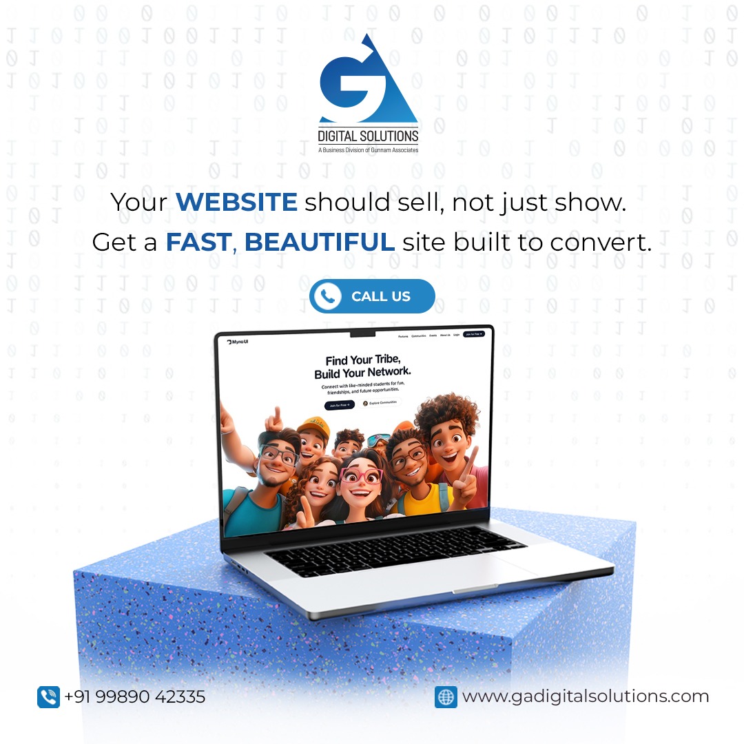GA_DigitalSols's tweet image. Build trust on day one with responsive design, clear UX, and SEO-ready pages that turn visits into enquiries. Optimized for speed, security, and scale. Book your consultation now
#gadigitalsolutions #BuildTrust #ResponsiveDesign #UXDesign #SEOReady #FastLoading #SecureWebsites