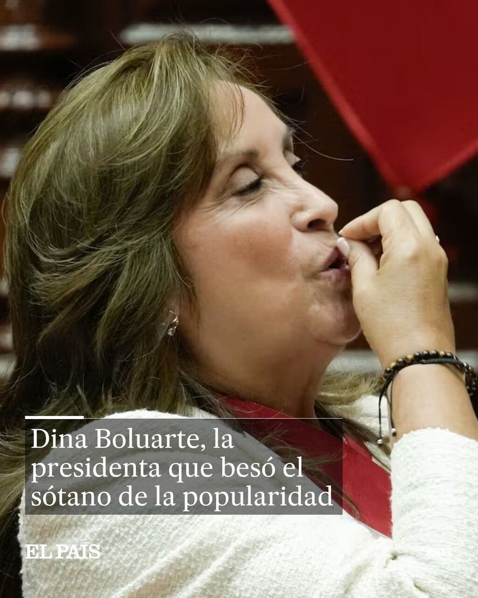 ⭕🇵🇪 Dina Ercilia Boluarte Zegarra, la primera mujer que se cruzó la banda presidencial en el Perú, no gozó de primaveras ni respiros

Hoy, que se marcha contra su terquedad, su respaldo está por debajo del 2%

🔗 tinyurl.com/2nd5rd6x