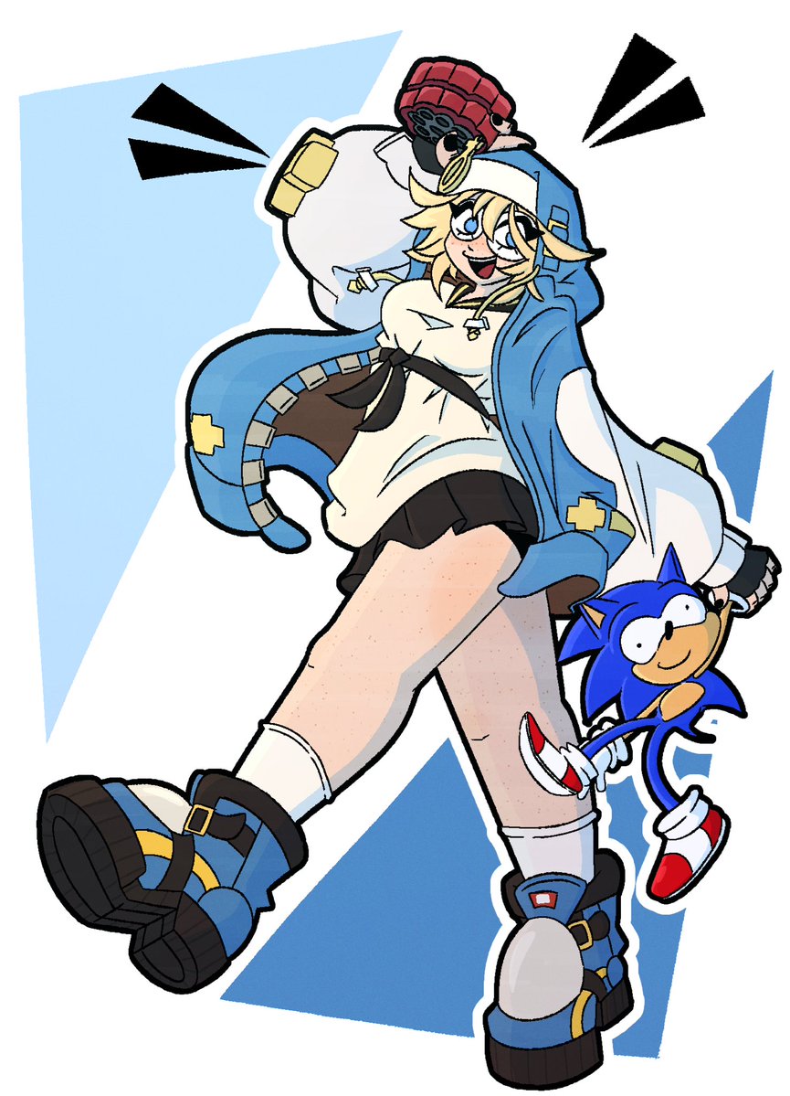 teyapples's tweet image. if you guys couldn’t tell she’s literally me like i am Bridget guilty gear