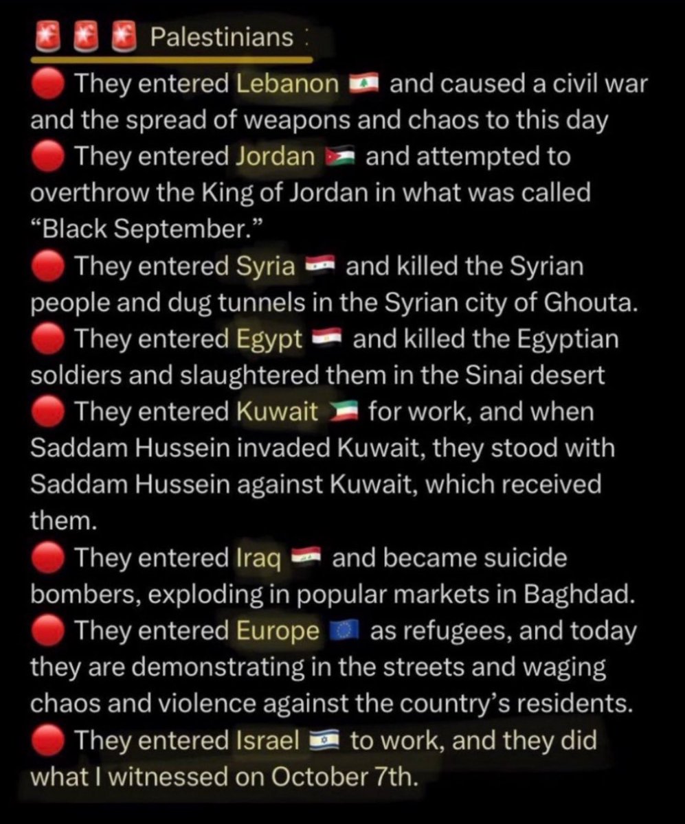 ArtsieTart's tweet image. Maybe it’s because of their past history with Palestinians.