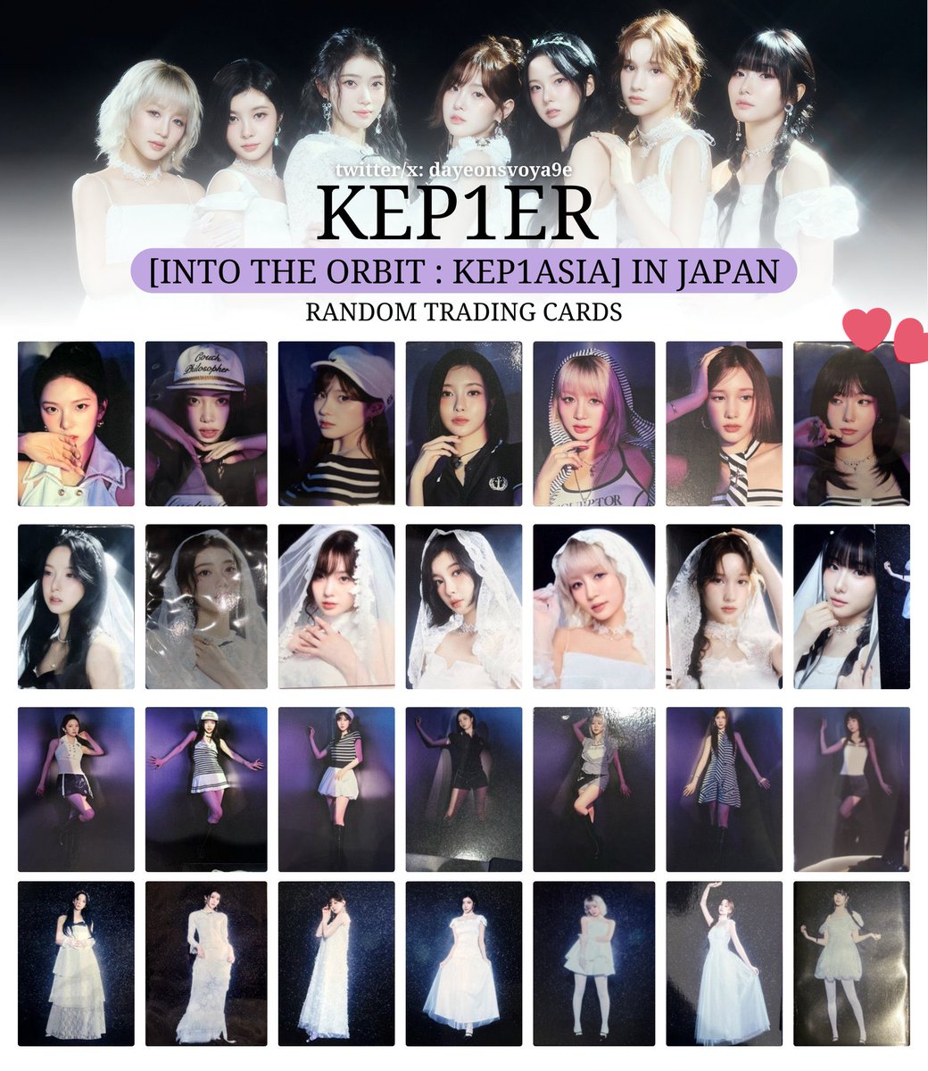 ty44v's tweet photo. Kep1er keplasia ラントレ 交換

譲 1枚目 シャオティン チェヒョン ダヨン
求 2枚目 ヨンウン

10/10 or 11 現地優先

お気軽にお声掛けください。 https://t.co/1R9CogkvvZ