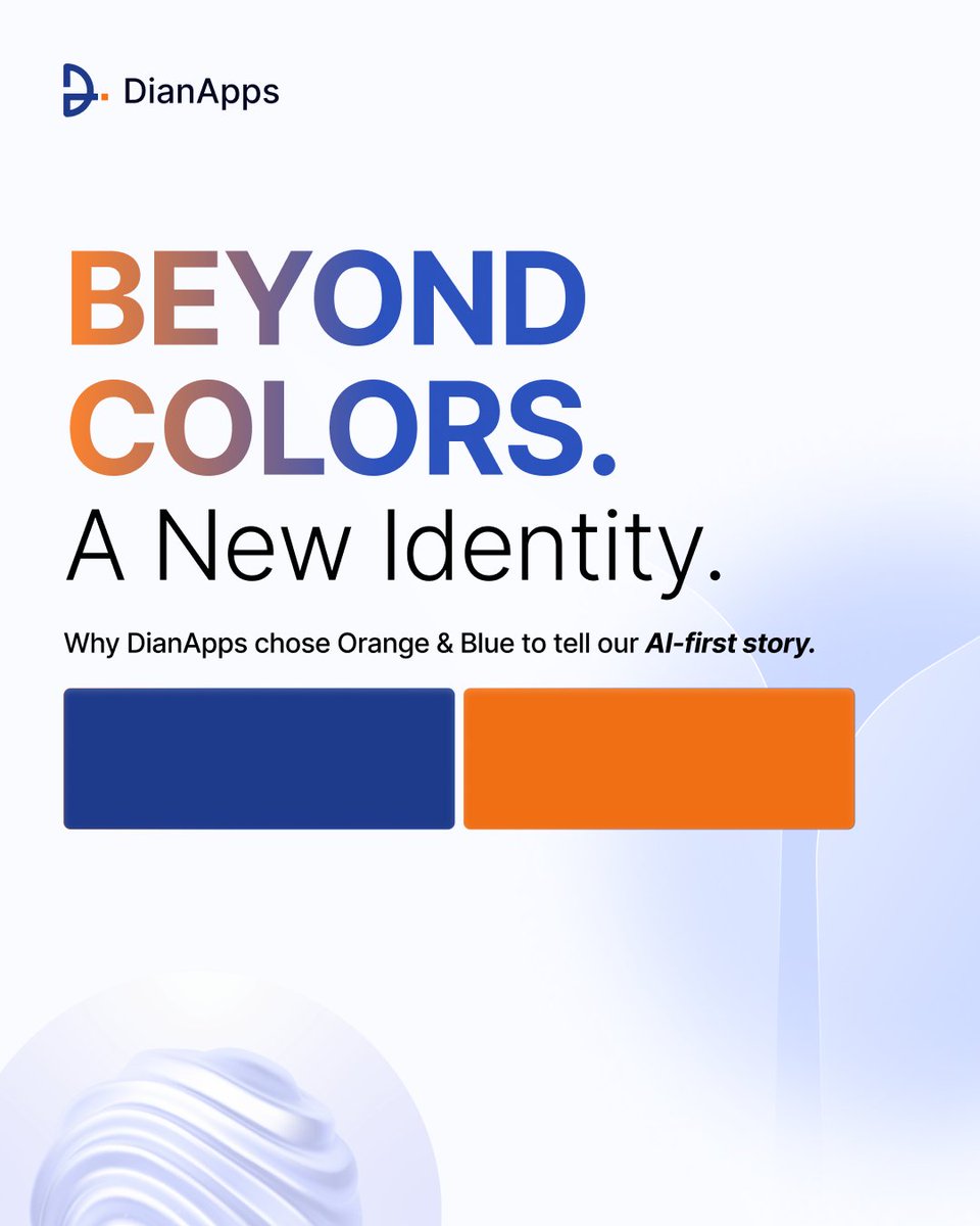 DianApps_Tech's tweet image. We’ve always stood out
now we’re standing smarter.

Orange fuels our fire.
Blue sharpens our focus.
Together, they make AI look damn good. 😎

Welcome to the new DianApps.

#DianApps #rebranded #DianAppsrebranded