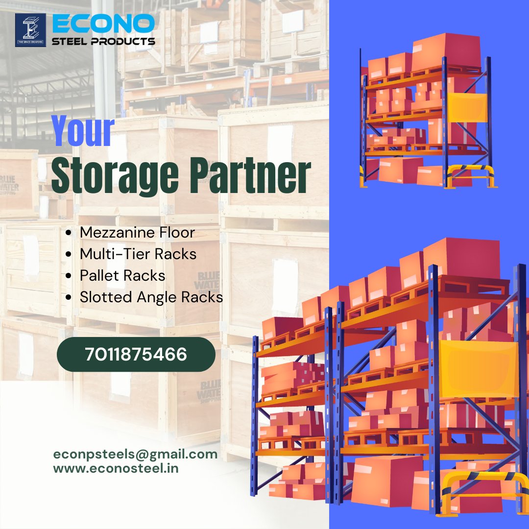 EconoSteel's tweet image. 🏗️ Strong. Reliable. Built to Last.
Our Industrial Racks are designed to handle heavy loads with ease — maximizing space and efficiency for your business.
#IndustrialRacks #SmartStorage #EconoSteel