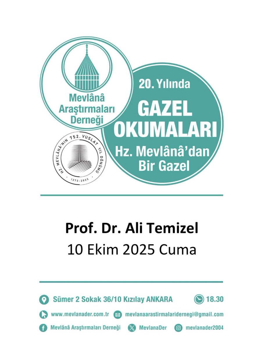 MevlânâAraştırmaları tweet media