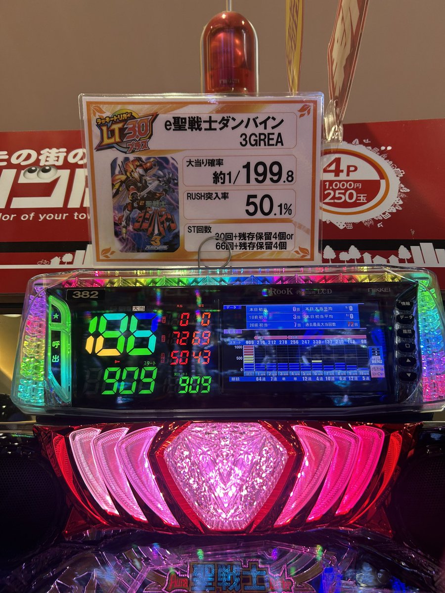 dj_monta's tweet photo. 当たらなければどうということはない(´･ω･`)

せめて熱い演出見たいと思ったけどゴミSPリーチ一回のみ…帰るか https://t.co/lnd5O4hLeO