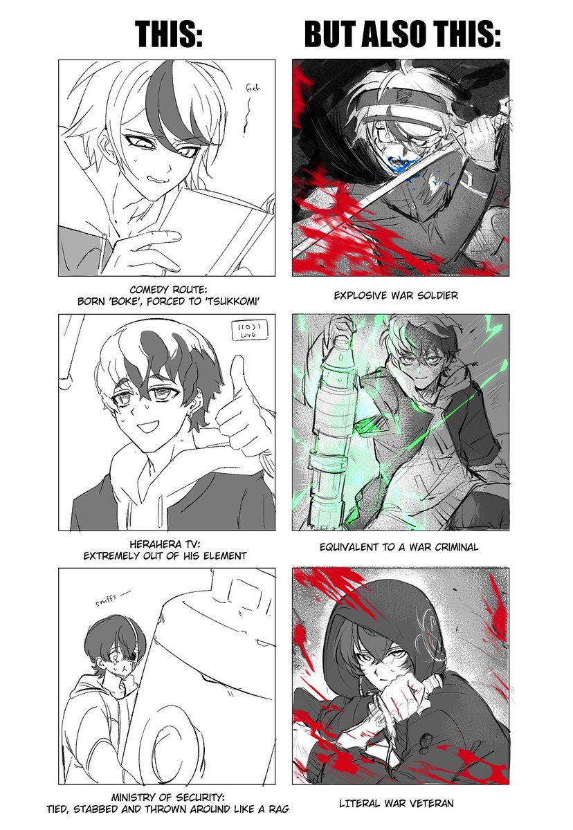 (⚠️Spoilers)
The vibes of my favorite protags are immaculate