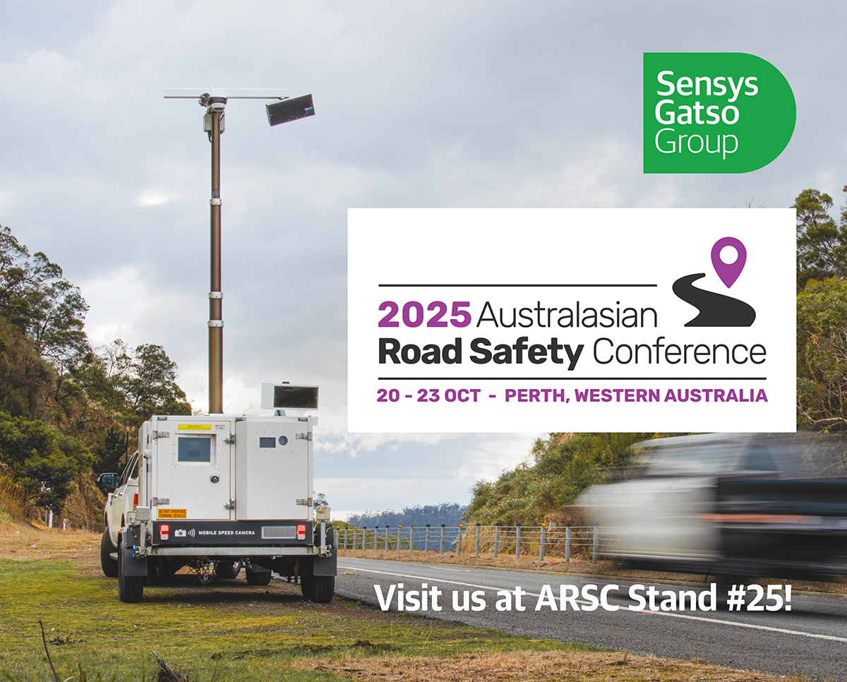 SensysGatso's tweet photo. Sensys Gatso Australia will exhibit at the Australasian Road Safety Conference in Perth! 

Read more: https://t.co/Bd7x2nQXPS

#sensysgatso #makingtrafficsafer #ACRS #RoadSafety #2025ARSC https://t.co/kQewI04hKr