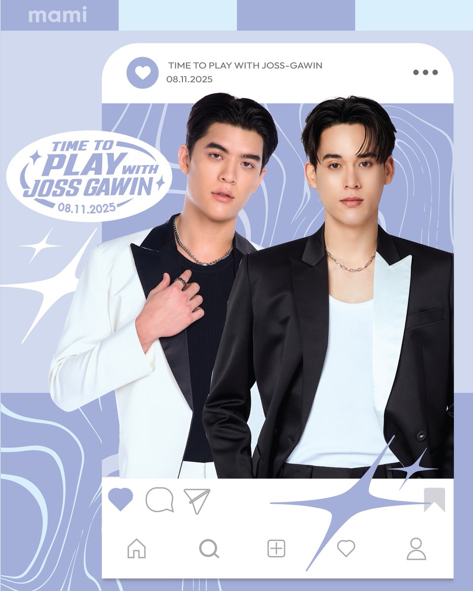 GMMTV's tweet image. อย่าลืมมาร่วมกิจกรรมกับทาง mami นะจ๊ะ
กิจกรรมสนุกๆ ใกล้เข้ามาแล้ว
..
🎮mami TIME TO PLAY WITH JOSS-GAWIN
พร้อมร่วมสัมผัสผิวสะอาดเนียนนุ่มสว่างกระจ่างใส ด้วย mami Snow Rice Cleansing Foam
⏰วันเสาร์ ที่ 8 พฤศจิกายน 2568 (เวลา 15.00-17.00 น.)
ร่วมกิจกรรมได้ถึงวันที่ 15 ต.ค.68 เวลา…