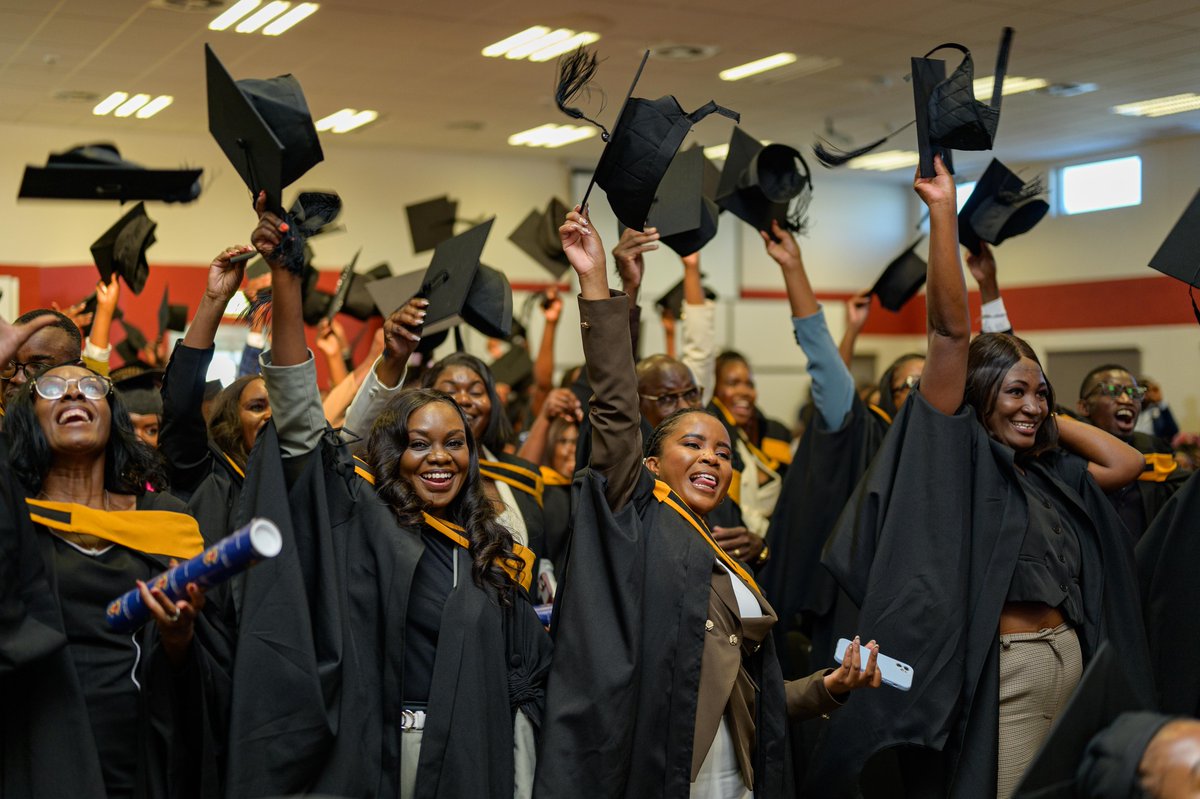 NUST_Namibia's tweet image. 🎓 It’s Graduation Day! ✨ 

The stage is set, the gowns are gleaming, and the atmosphere is electric! 

🎥 Watch the full ceremony live here: facebook.com/share/v/19rMU8…

📖 Access the official programme and booklet below: nust.na/sites/default/…

#NUSTGraduation2025 #ProudMoments